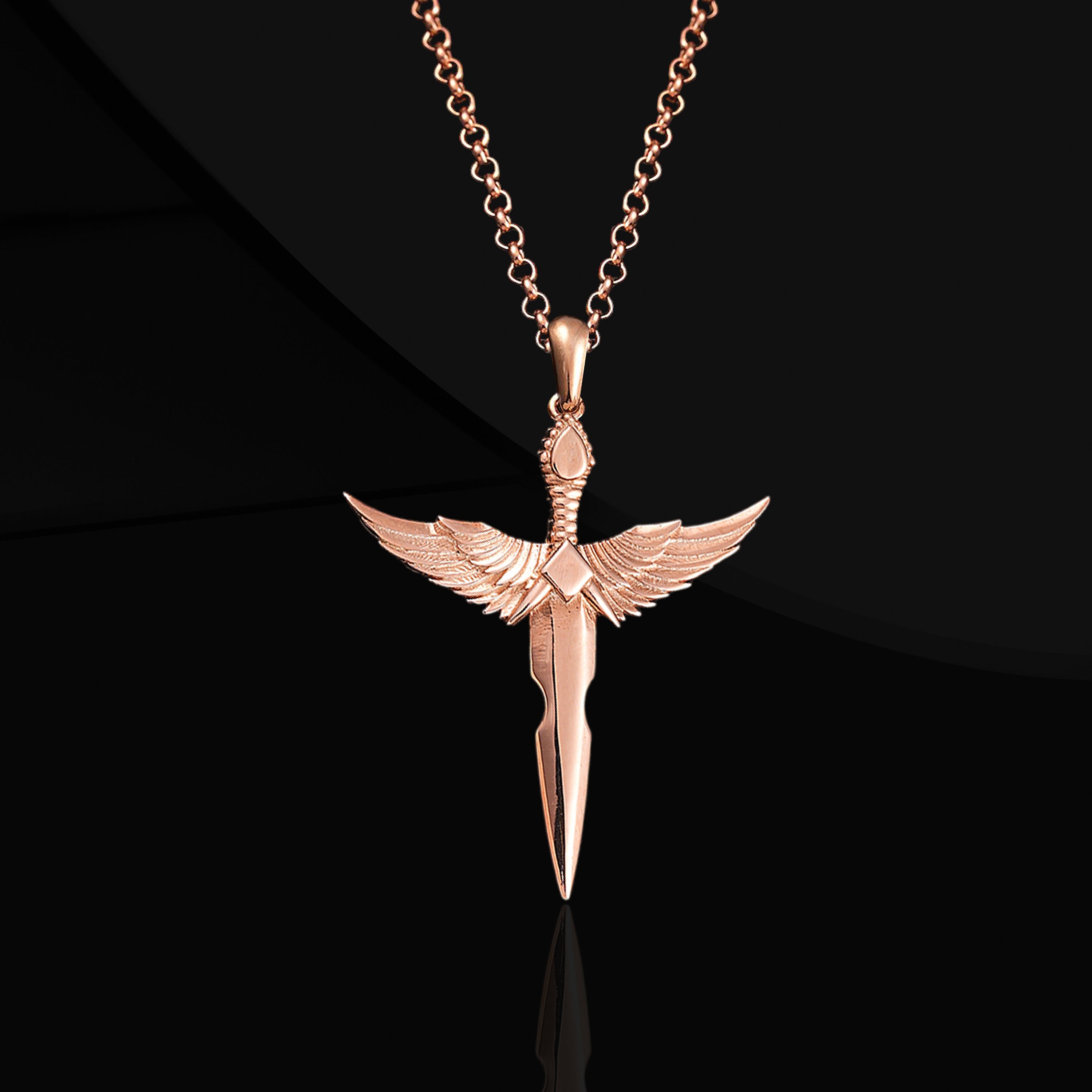 925 Sterling Silver Winged Sword Necklace for Man, Enamel Sword Wing Necklace, Silver Rose Sword Pendant Jewelry Valentine's Day Gift - Etsy 925 Sterling Silver Winged Sword Necklace for Man, Enamel Sword Wing Necklace, Silver Rose Sword Pendant Jewelry Valentine's Day Gift - Etsy