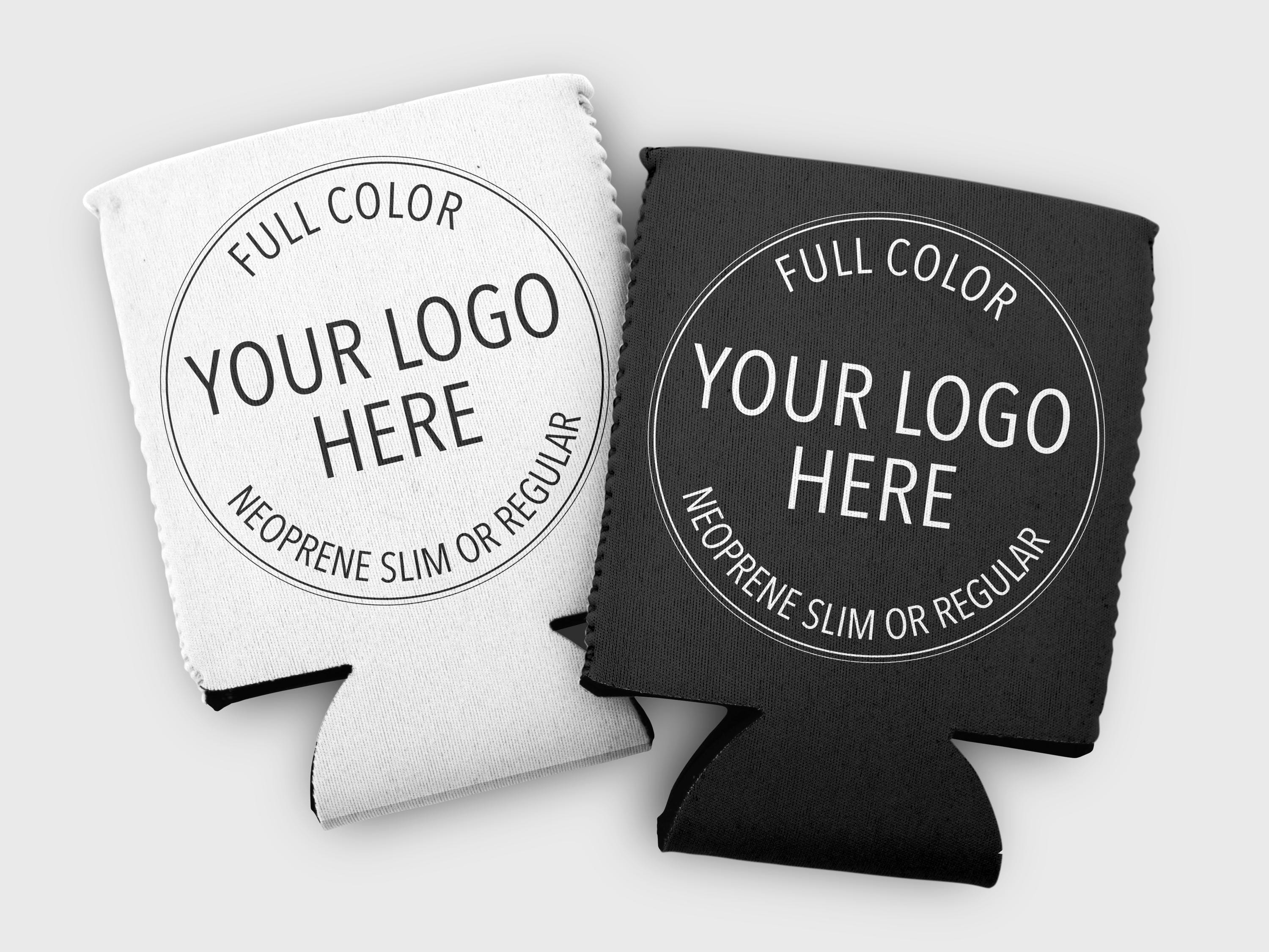 Custom Neoprene Can Coolers: Design Your Own Logo, Party Favors