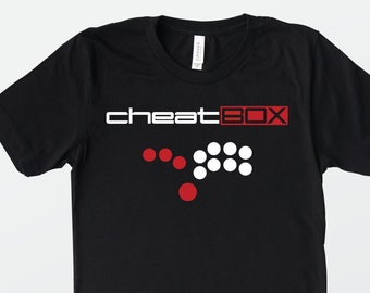 Hitbox Acrade Controller Shirt | Cheatbox Shirt for Fighting Game Player