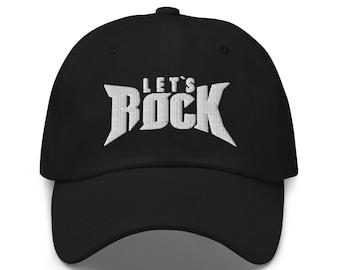 Let's Rock Embroidered Dad Hat | Guilty Gear FGC Hat