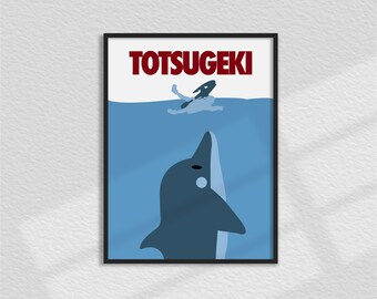 Guilty Gear May JAWS Totsugeki Art Print | FGC Anime Artwork