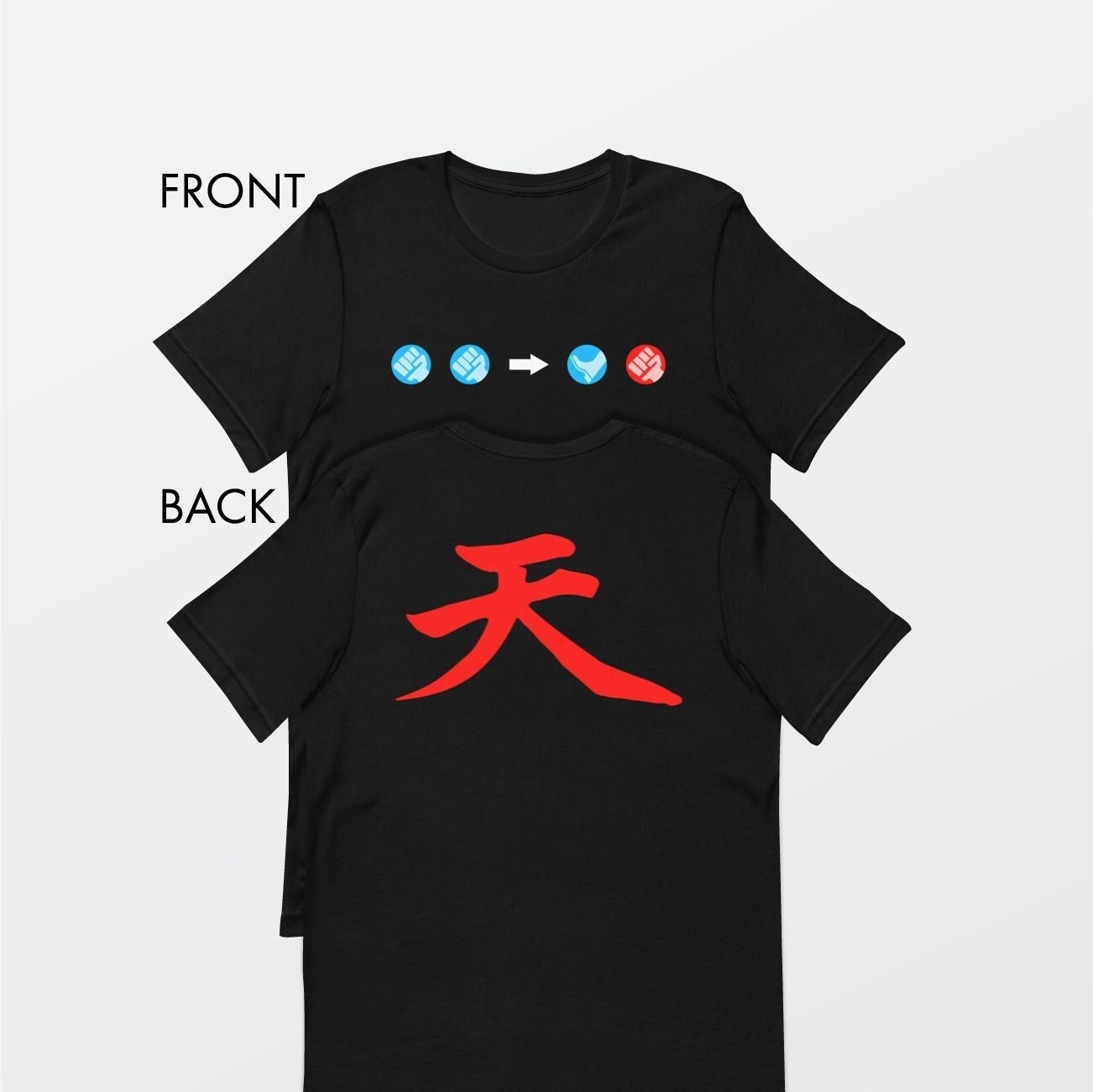 Street Fighter Akuma Character Mens Black Graphic Tee : Target