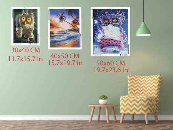 New 5D Diamond Painting Kits for Adults Kids, Slopes are Calling
