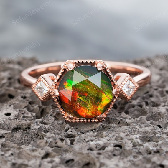 Canadian Ammolite Pendants: Rainbow Gemstones — CindyLouWho2
