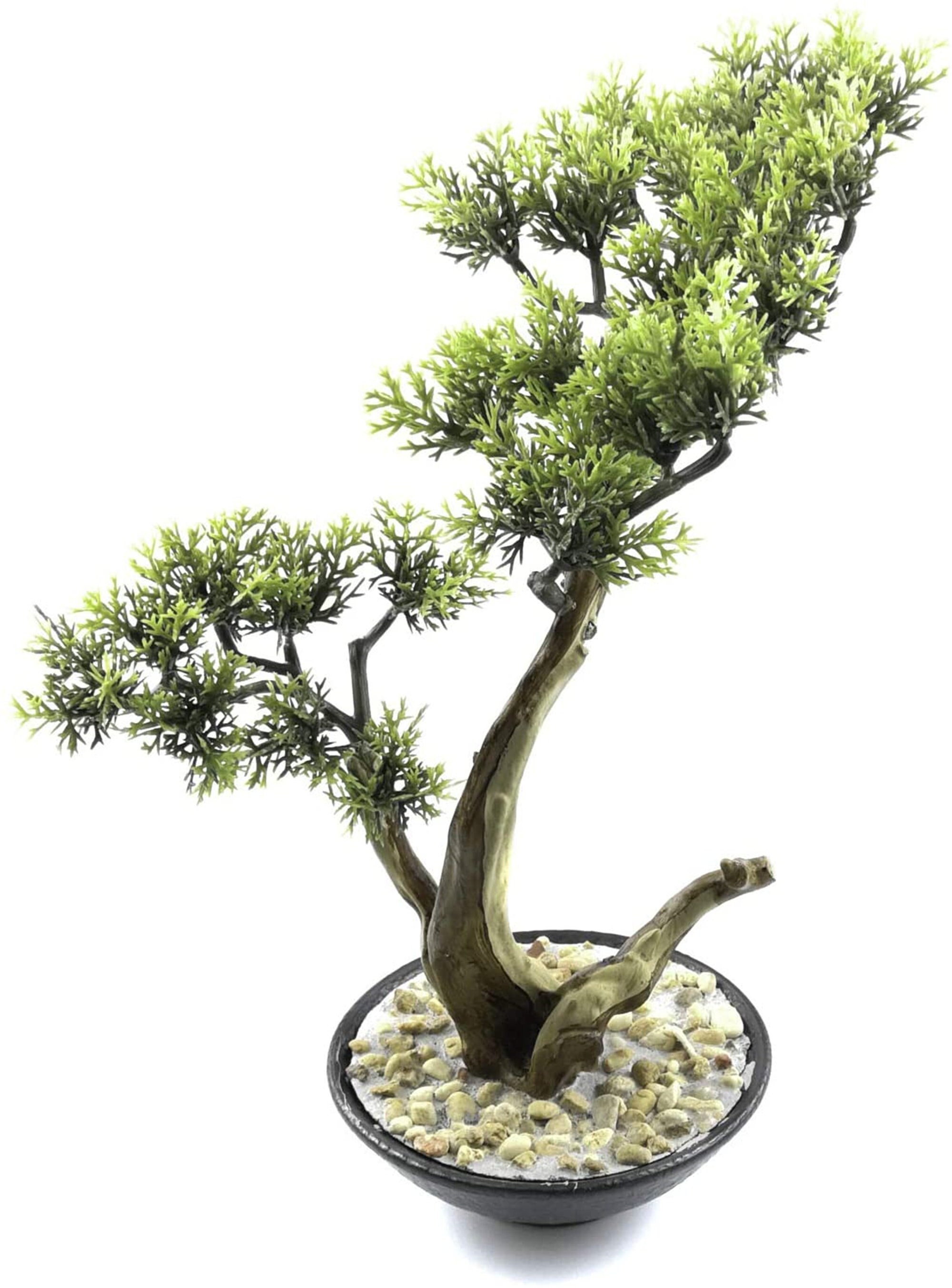 Artificial Bonsai Tree 10.5 Inch Tall Small Docorative Cypress Etsy
