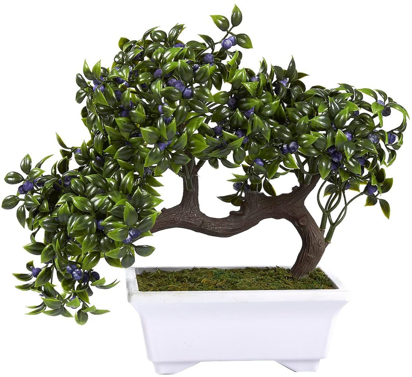 Artificial Bonsai Tree Fake Plant Decoration Potted Etsy