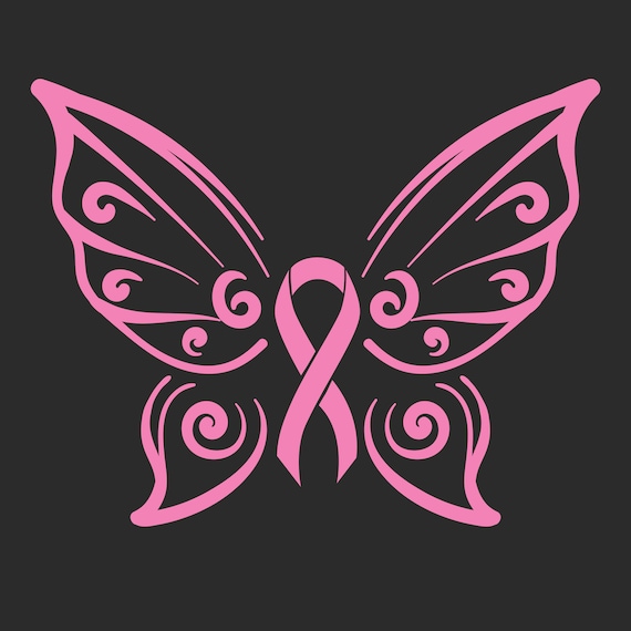Breast cancer cheap car decal