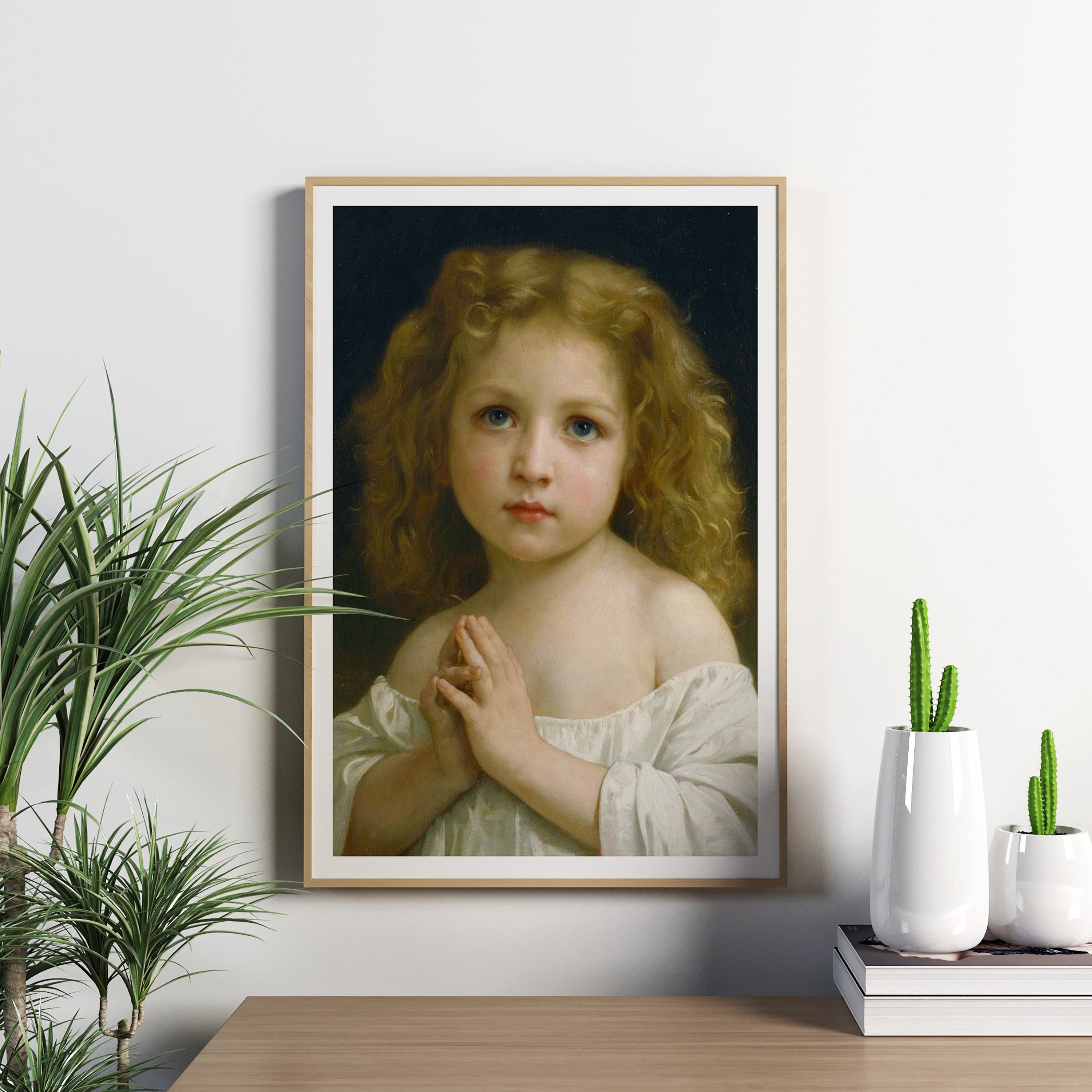 Little Girl William Adolphe Bouguereau Wall Art Poster Prints - Etsy UK