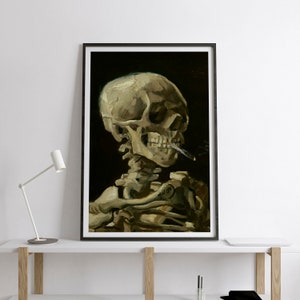 Van Gogh Skull Of A Skeleton Print