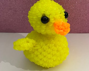 Rainbow Loom Loomigurumi Duck