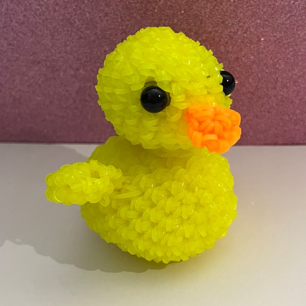 Rainbow Loom Loomigurumi Duck