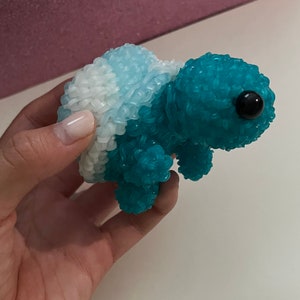 Rainbow Loom Loomigurumi Turtle