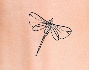 Dragonfly Temporary Tattoo
