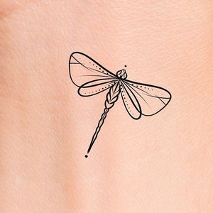 Dragonfly Temporary Tattoo