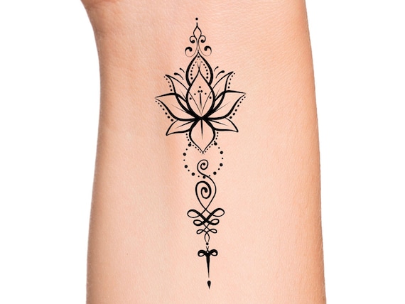 Tattoodrucker 10 x 11-Piece Unalome Tattoo Set - 110 Buddhist India | Ubuy