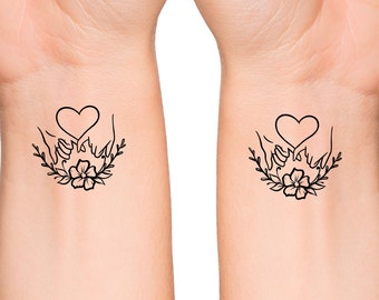 Friends Tattoo for 3 - Etsy Australia Friends Tattoo for 3 - Etsy Australia