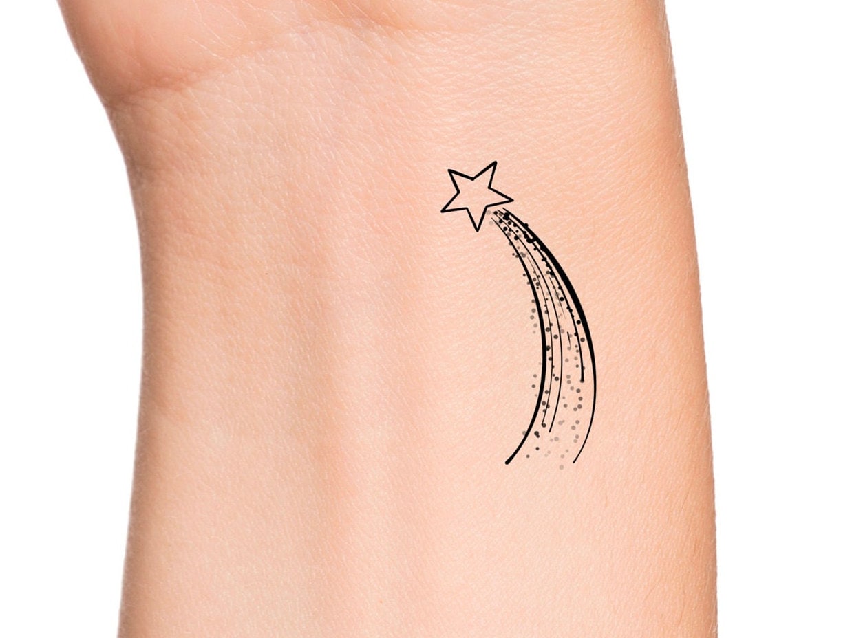 Buy Shooting Stars Temporary Tattoo Online in India  Etsy