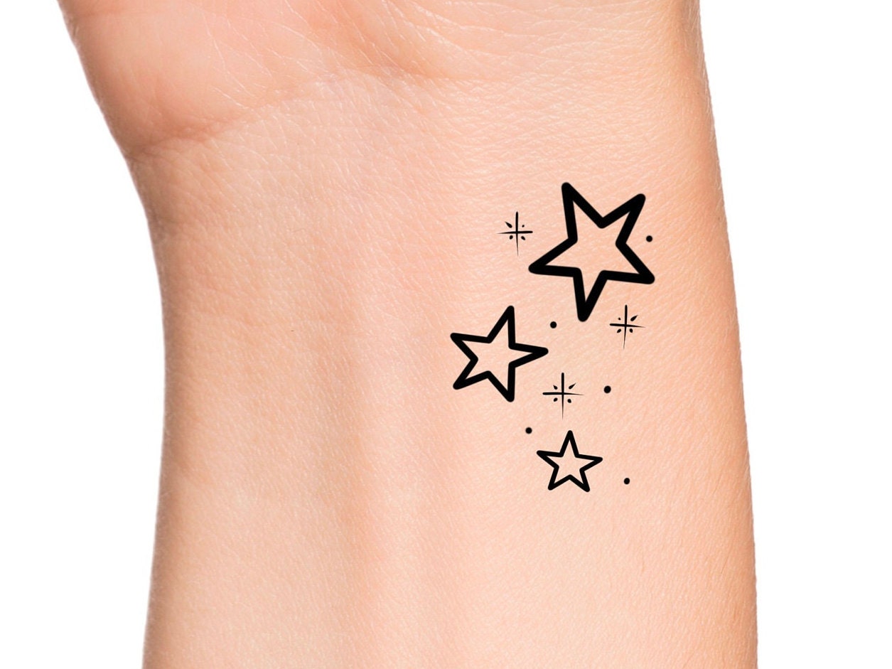 Beautiful Star Tattoos for Women