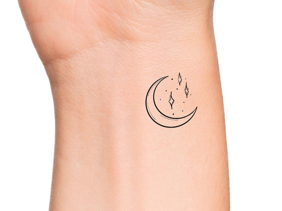 Top 50 Best Moon and Stars Tattoo Ideas  2021 Inspiration Guide