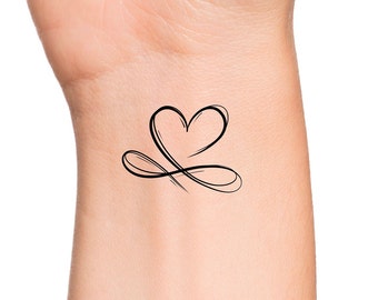 Love Forever Tattoo Etsy