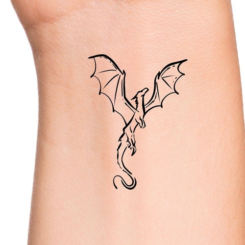 Temporary Tattoo Moon Tattoo Cat Temporary Tattoo Cat Etsy