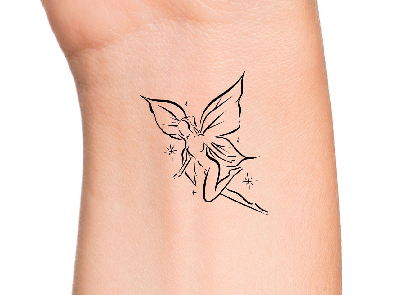Fairy Stars Temporary Tattoo - Etsy Polska Fairy Stars Temporary Tattoo - Etsy Polska
