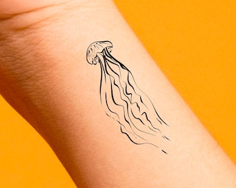 jellyfish sketch  Prep sketch for jellyfish tattoo  Eliaz   ClipArt  Best  ClipArt Best