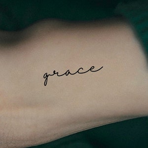 Grace Temporary Tattoo
