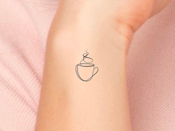 Buy Caffeine Molecule Temporary Tattoo Chemistry Gift Online in India - Etsy