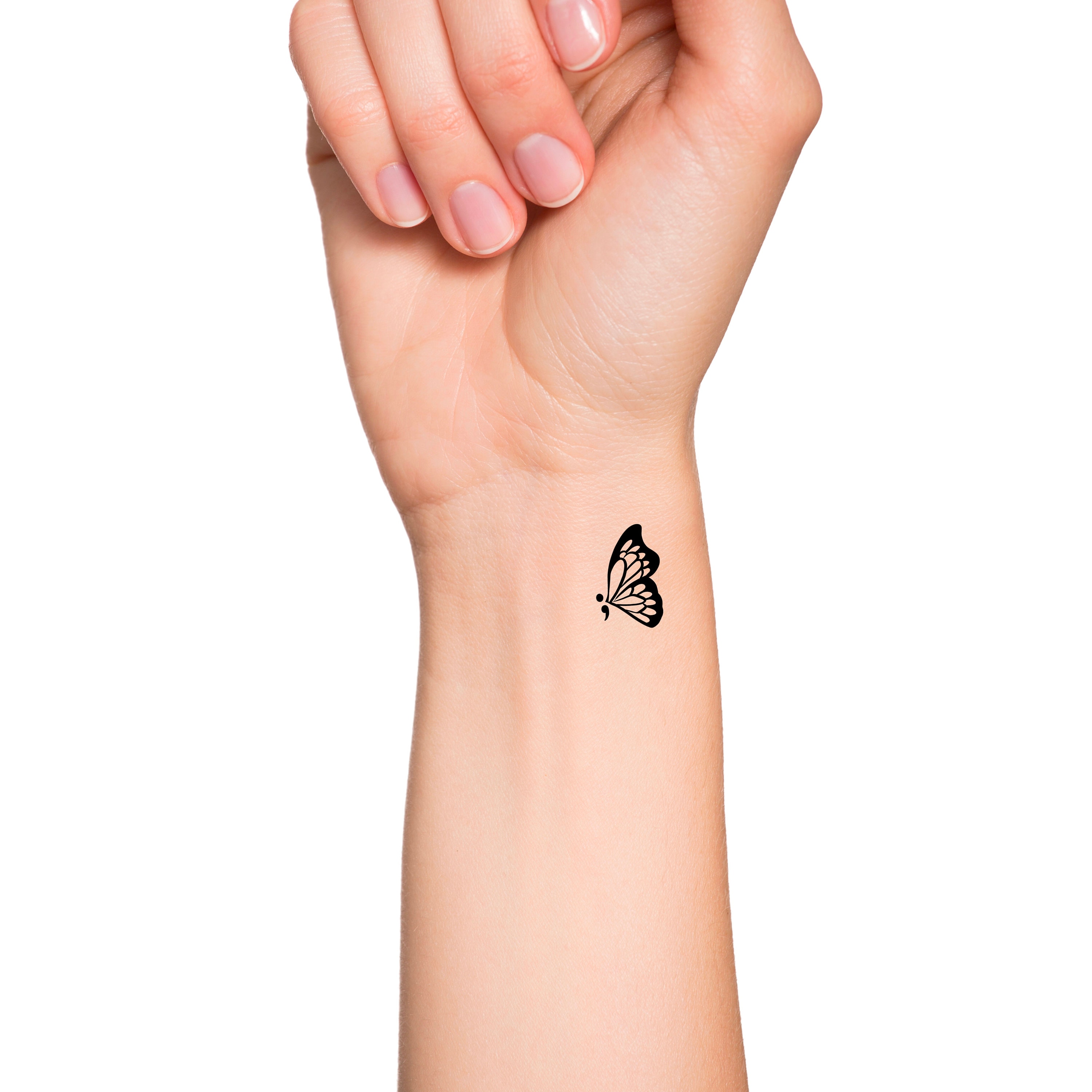 Butterfly Semicolon - sk3y3es