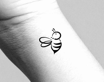 Little Bee Temporary Tattoo