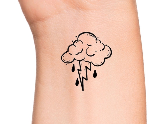 Tattoo uploaded by Melyssa  This storm is incredible Id love a  hyperrealistic weather tattoo lightning clouds dreamtattoo  Tattoodo