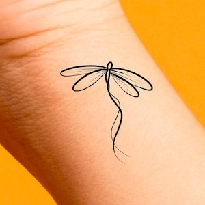Dragonfly Temporary Tattoo