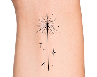 Star Wrist Tattoo - Etsy