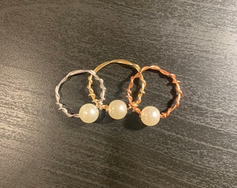 Pearlescent Fidget Ring