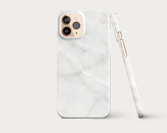 MARBLE White, Phone Case, iPhone Case, Samsung Case, Google Pixel, LG, Marble Pattern Case, Granite, Marbled, White, Ice, Minimal phone case