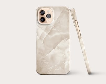 MARBLE Warm White Gold, Phone Case, iPhone Case, Samsung Case, Google Pixel, LG, Marble Pattern Case, Granite, Marbled, White, Gold, Neutral