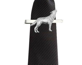 Charming Fashion Tie Clip Silver Wolf Tie Cl Pin Deportivo Charming Fashion Tie Clip Silver Wolf Tie Cl Pin Deportivo