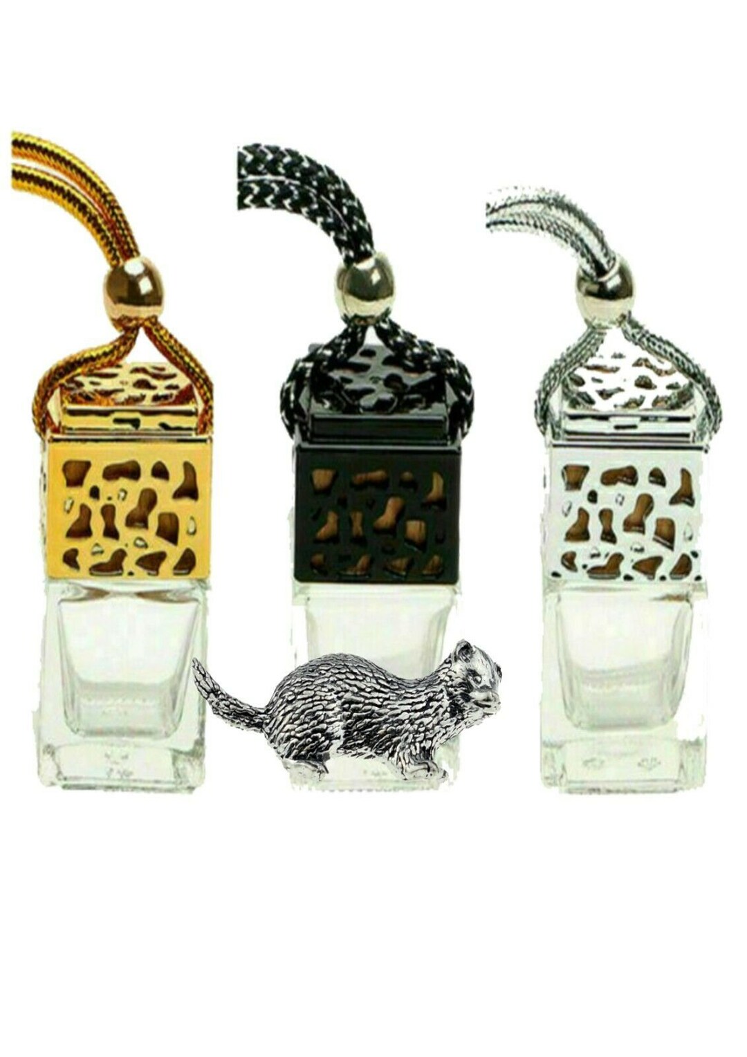 Ferret on a Air Freshener Perfect for a Car or Home Office Shed Etc