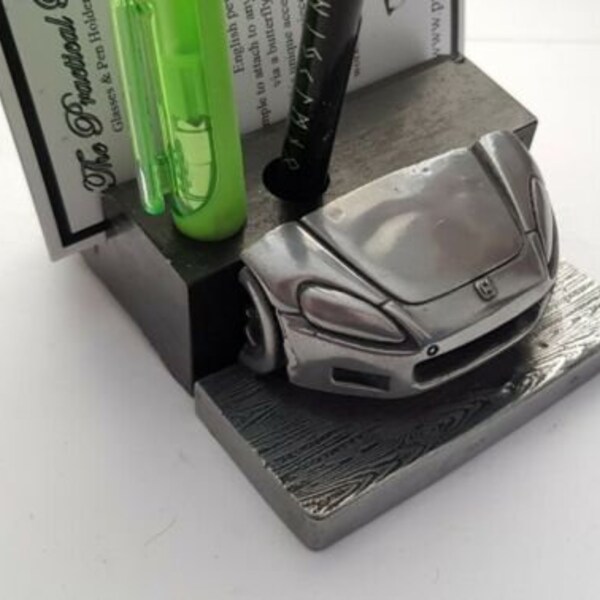 Pewter Card Holder Etsy