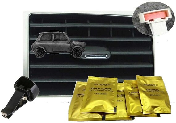 Mini Works Rallye ref145 Zinn Effekt Design Air Freshener Vent Clip Kit Dekoration  Auto Van Truck Mini Bus -  Österreich