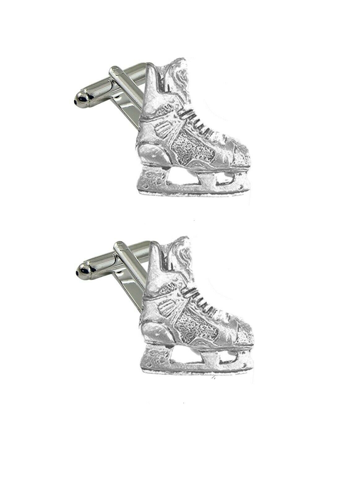 Ppsp13 Ice Hockey Skate Cufflinks Handmade in England Made Etsy UK