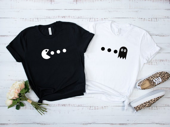 Pacman Couple Shirts Pac Man Valentine 