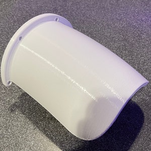 3D Printed Outdoor Security Camera Cover, Camera Protector From Rain, Snow, and Sunlight, White