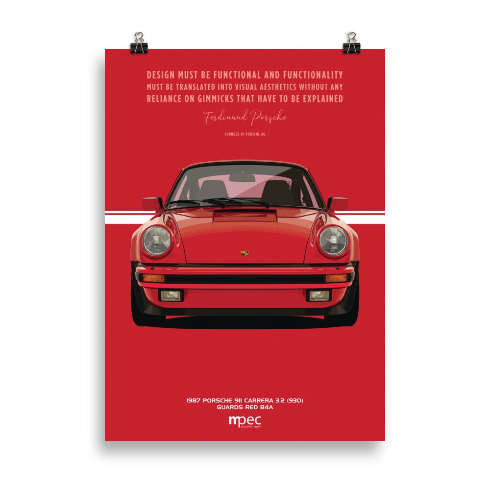 911 targa poster - Etsy 日本