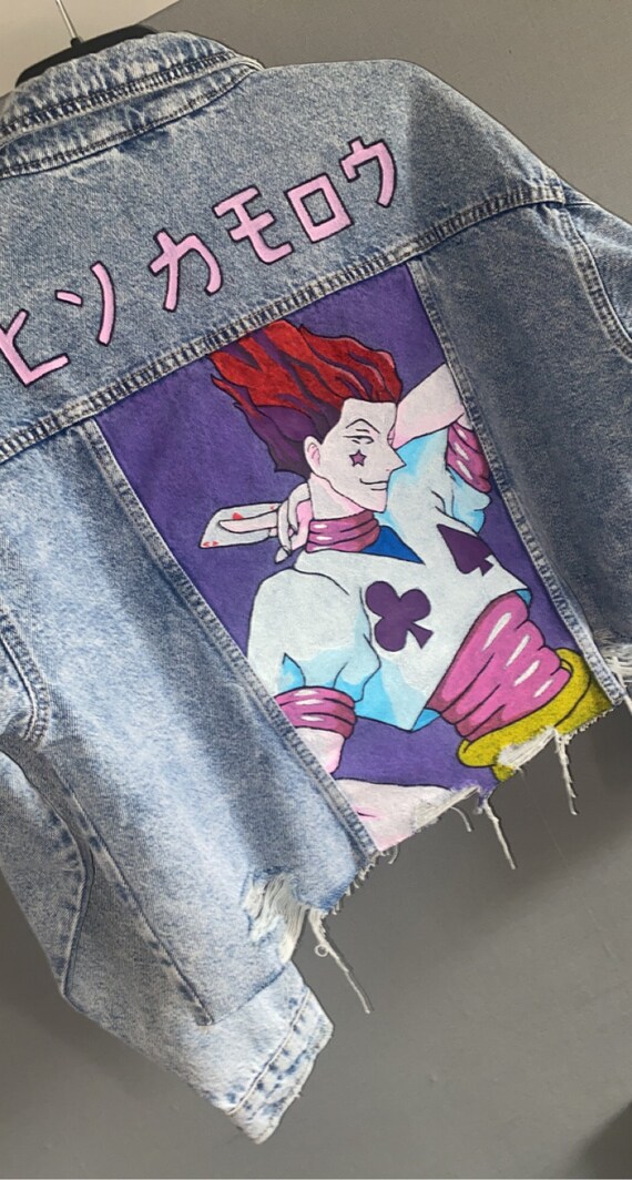 Custom Anime Inspired Painted Jackets - Etsy