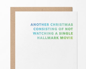 Hallmark Christmas Greeting Card // Hallmark Card // Christmas Cards // Funny Christmas Cards // Hallmark Christmas // Hallmark Movie Card