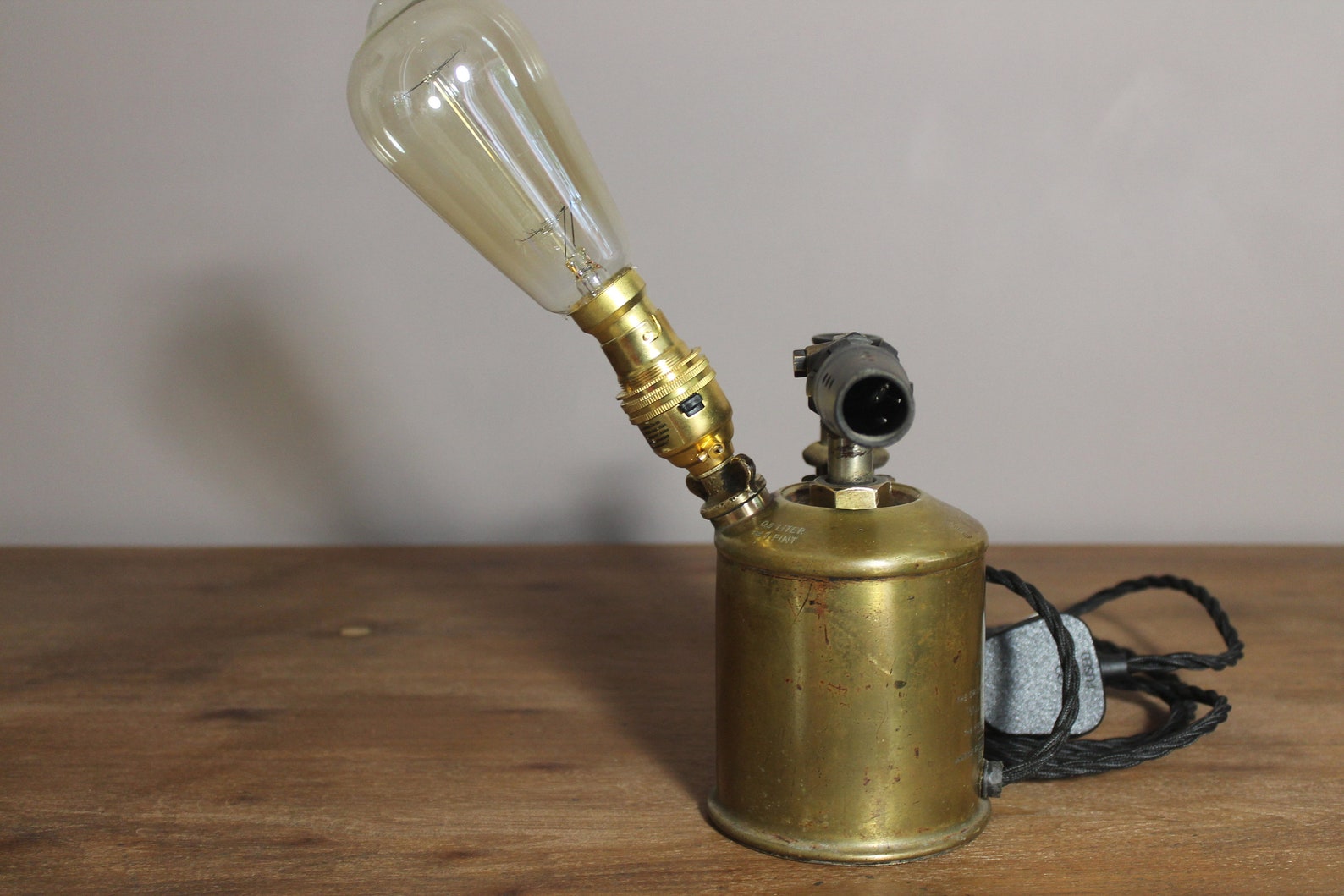 Retro Blow Lamp Upcycled Blow Torch Gift for Him Bladon Etsy UK