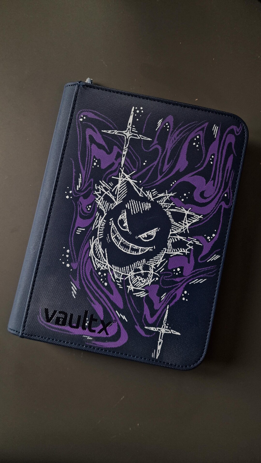 Splatoon Binder Custom Hand Painted Pokémon Binder – Premium Vaultx Binder – Gothic ...
