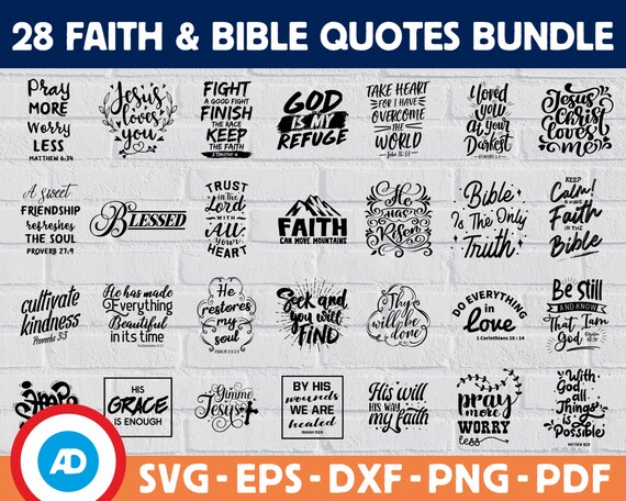 Art & Collectibles Clip Art for Silhouette 40 Inspirational Quotes SVG ...
